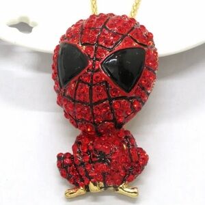 BETSEY JOHNSON SPIDER-MAN Necklace